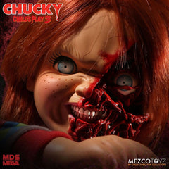 Child´s Play 3 Designer Series Talking Pizza Face Chucky 38 cm 0696198780208