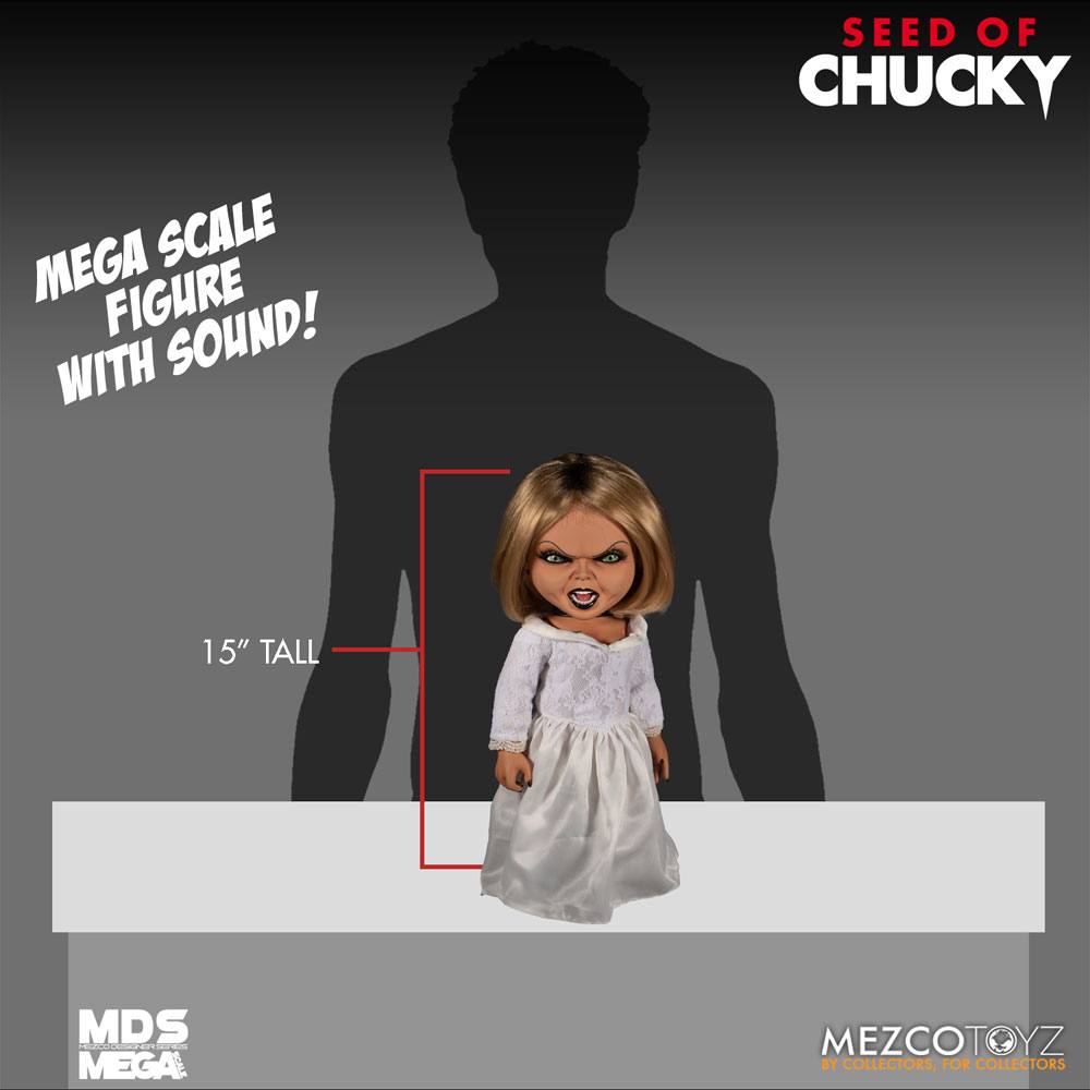 Seed of Chucky MDS Mega Scale Talking Action Figure Tiffany 38 cm 0696198780420