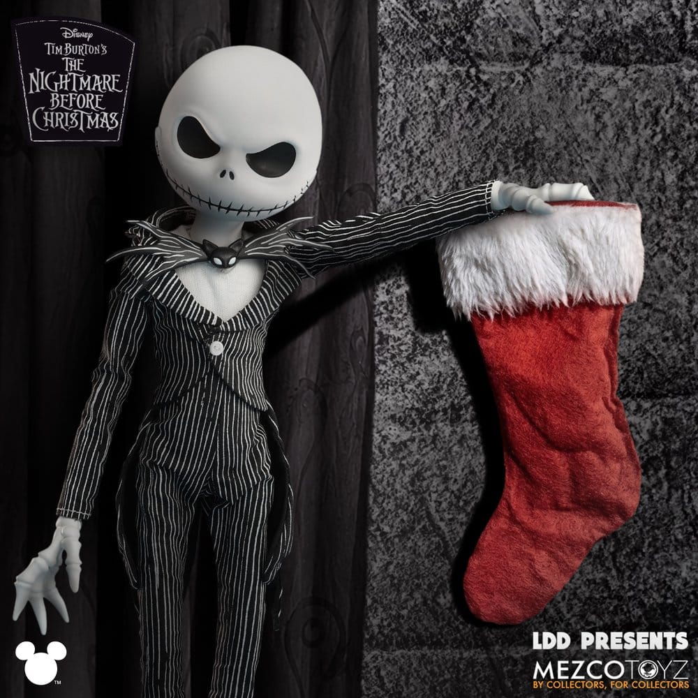 Nightmare Before Christmas LDD Presents Doll Jack Skellington 25 cm 0696198935820