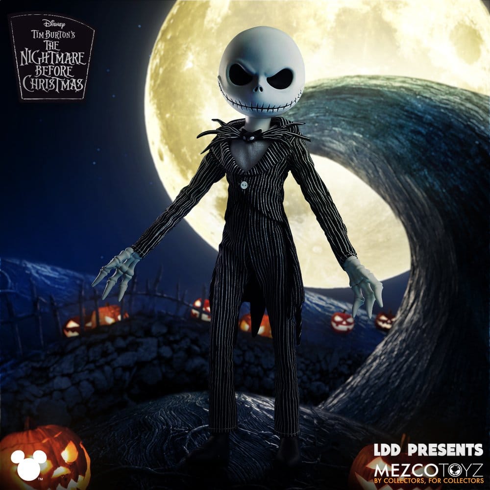 Nightmare Before Christmas LDD Presents Doll Jack Skellington 25 cm 0696198935820