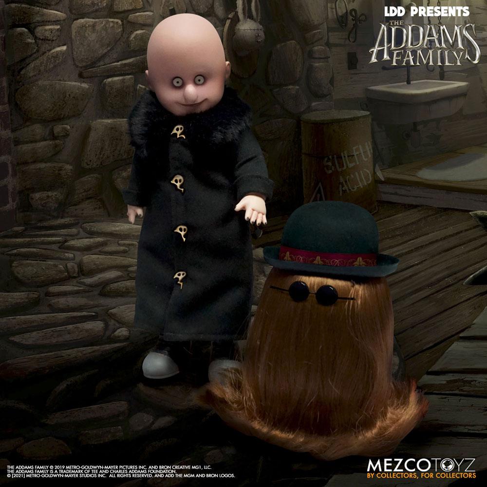 The Addams Family Living Dead Dolls Fester & It 13 - 25 cm 0696198996456