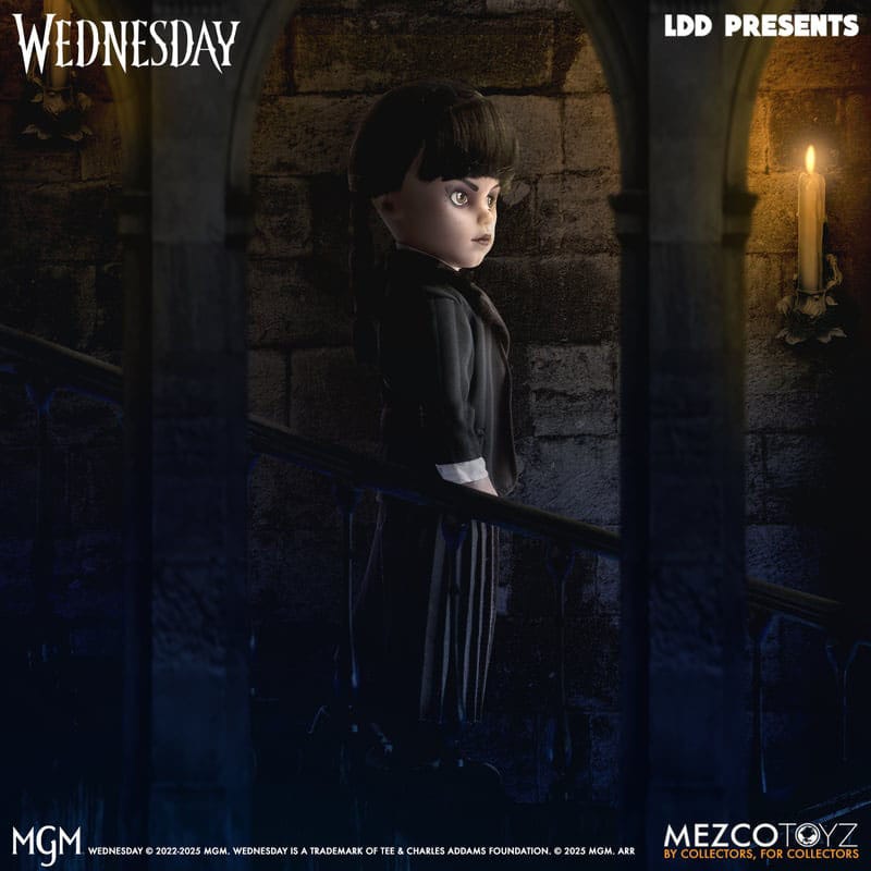 Wednesday LDD Presents Doll Wednesday Nevermore Academy Uniform 25 cm 0696198996562