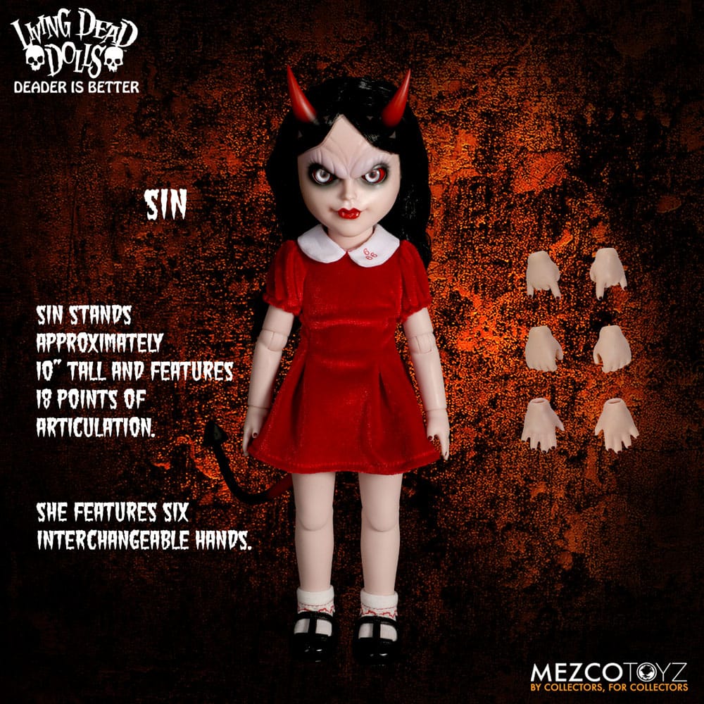 The Return of the Living Dead Dolls Doll Sin 25 cm 0696198996777