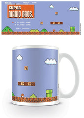 Super Mario Bros. Mug Retro Title - Amuzzi