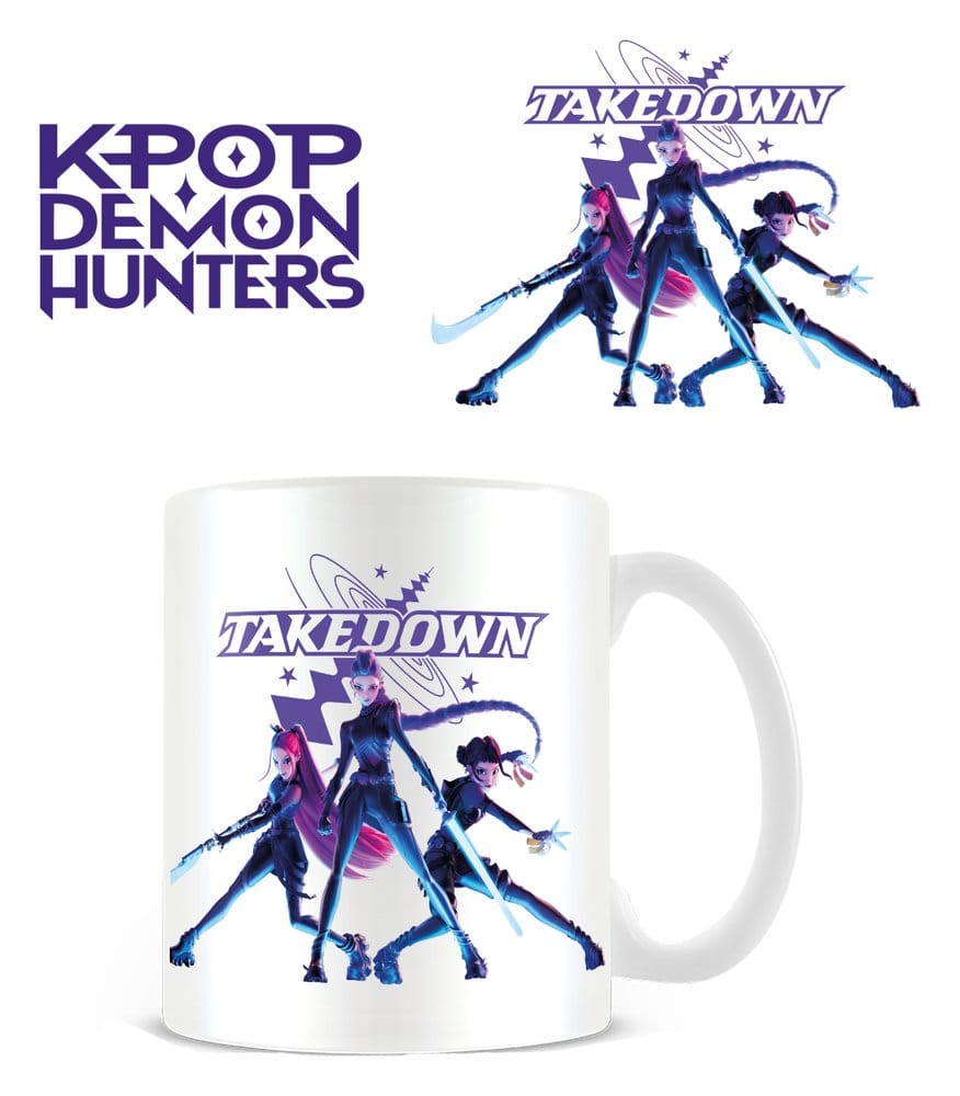KPop Demon Hunters Mug Takedown White 5050574169165