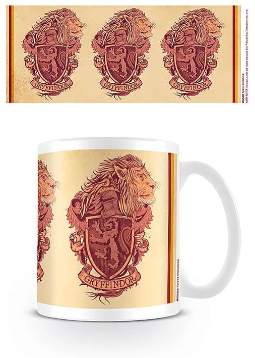 Harry Potter Mug Gryffindor Lion Crest 5050574252225