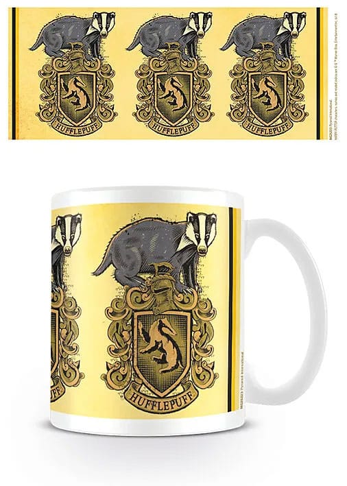 Harry Potter Mug Hufflepuff Badger Crest 5050574252232