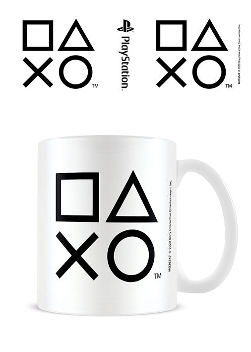 Sony PlayStation Mug Shapes Black 5050574263474