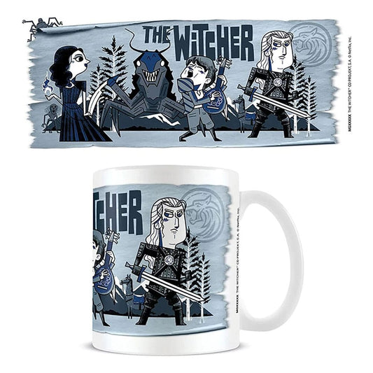 The Witcher Mug Illustrated Adventure 5050574263672
