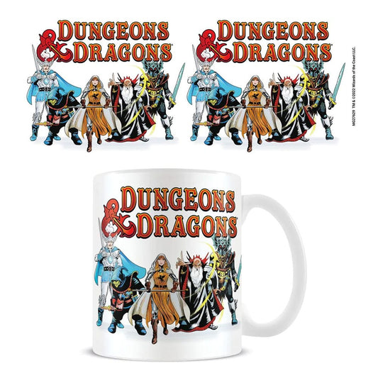Dungeons & Dragons Mug Retro Group 5050574276290