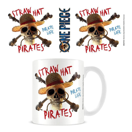 One Piece Live Action Mug Straw Hat Pirate Emblem 5050574279185