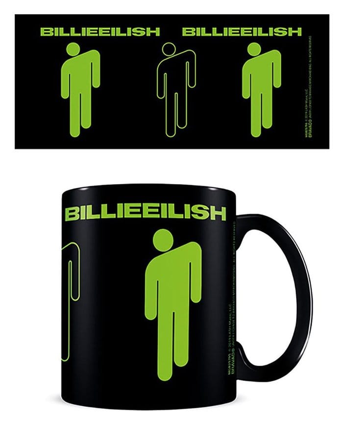 Billie Eilish Tasse Stickman BlackBillie Eilish Mug Stickman BlackBillie Eilish mug Stickman BlackBillie Eilish Taza Stickman Black 5050574257954