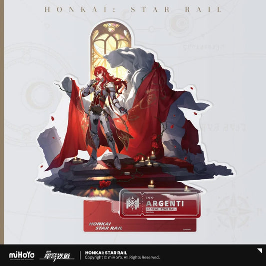 Honkai: Star Rail Path of the Erudition Series Acryl Figure Argenti 22 cm 6976525003540