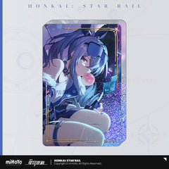 Honkai: Star Rail Light Cone Acryl Ornament with Glitter: Incessant Rain 9 cm  6976068148562
