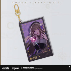 Honkai: Star Rail Countdown Departure Series Acrylic Keychain Herta Glitter 9 cm 6976068148654