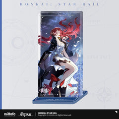 Honkai: Star Rail Light Cone Acryl Ornament with Glitter: Himeko Night on the Milky Way 7 cm 6975628249916