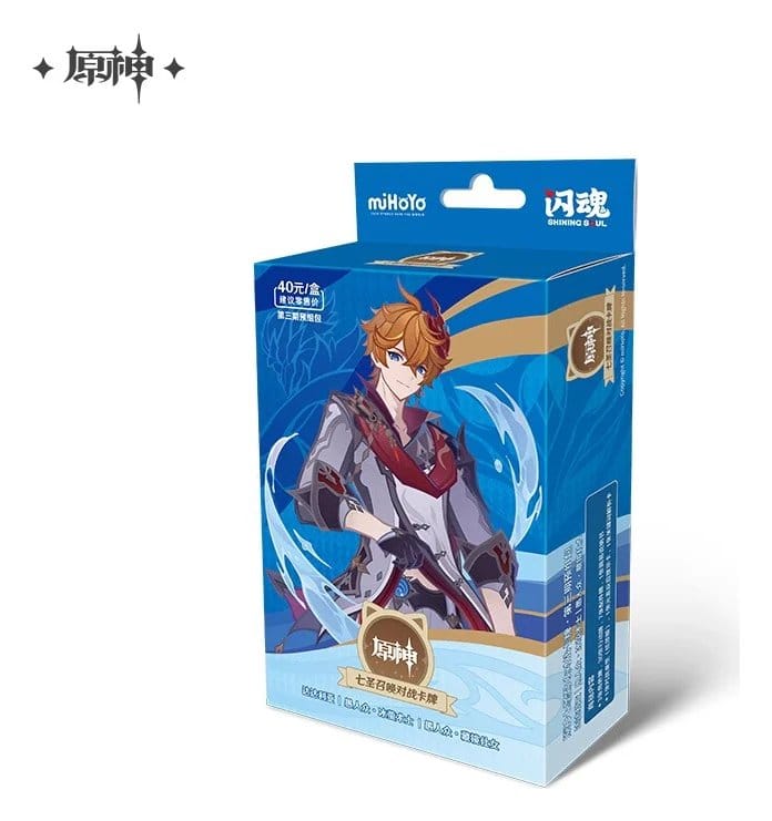 Genshin Impact Trading Card Game Series 03 Pre-Build Starter Deck 02 Tartaglia *Chinese Version* 6976645711967