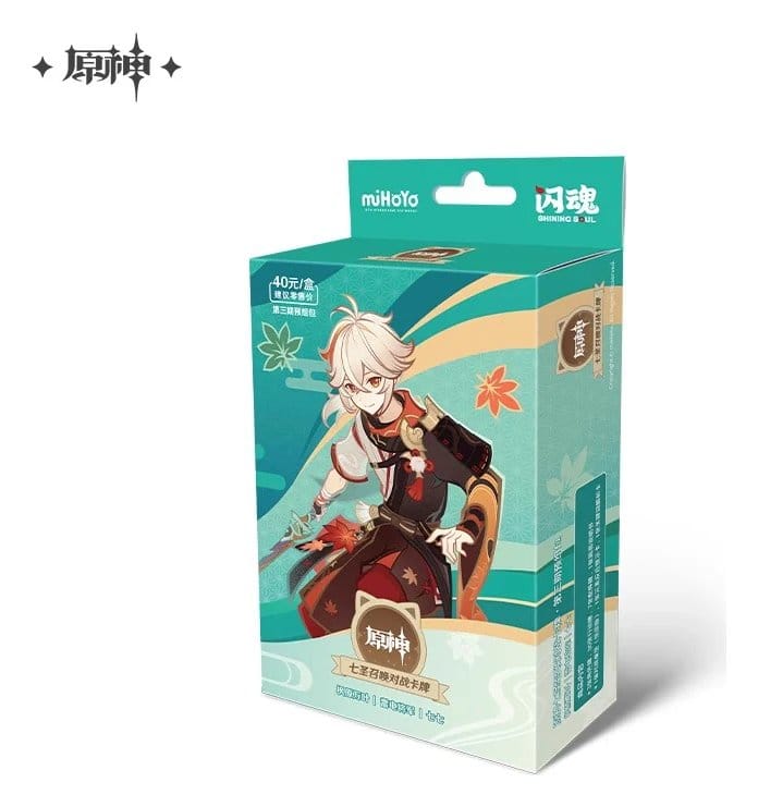 Genshin Impact Trading Card Game Series 03 Pre-Build Starter Deck 07 Kaedehara Kazuha *Chinese Version* 6976645712018