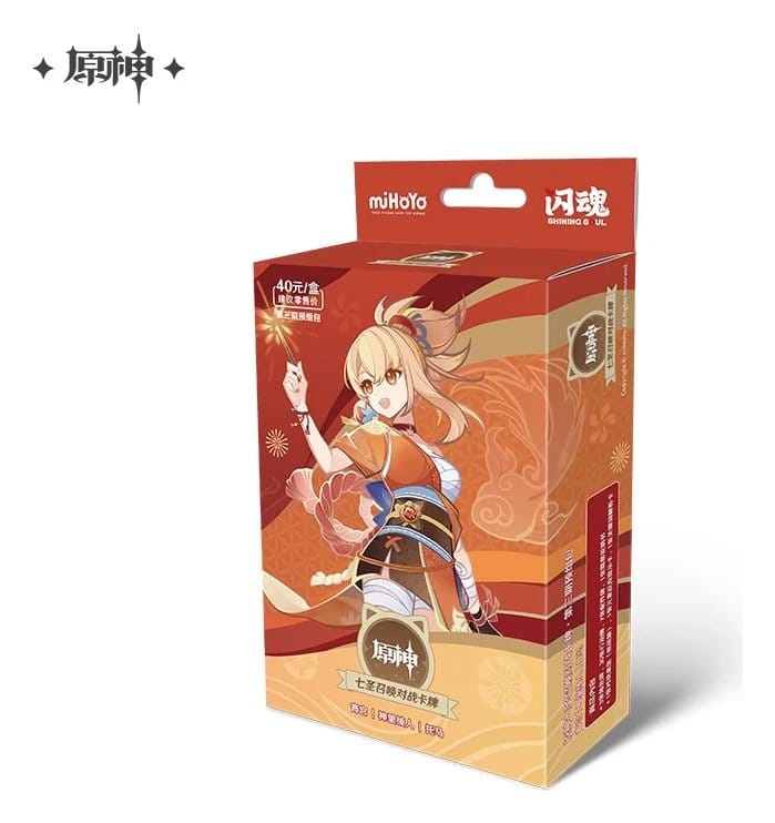 Genshin Impact Trading Card Game Series 03 Pre-Build Starter Deck 08 Yoimiya *Chinese Version* 6976645712025