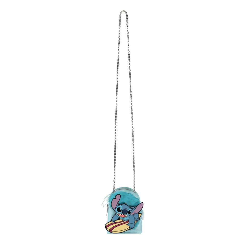 Lilo & Stitch Micro Bag Coin Purse with Keychain Stitch Surfing 8718526407853