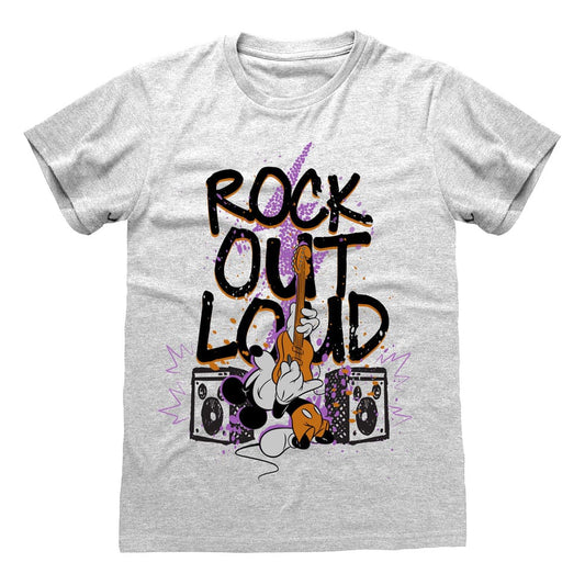 Disney T-Shirt Mickey Rock Out Size S 5056811550161