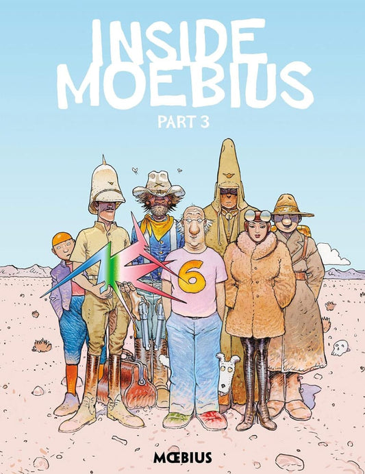 Inside Moebius Art Book Moebius Library Part 3 9781506706047