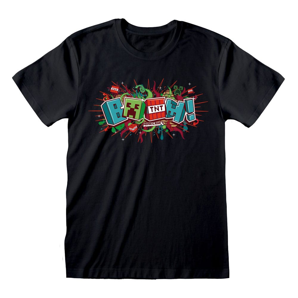 Minecraft T-Shirt Boom Size S 5056688522797