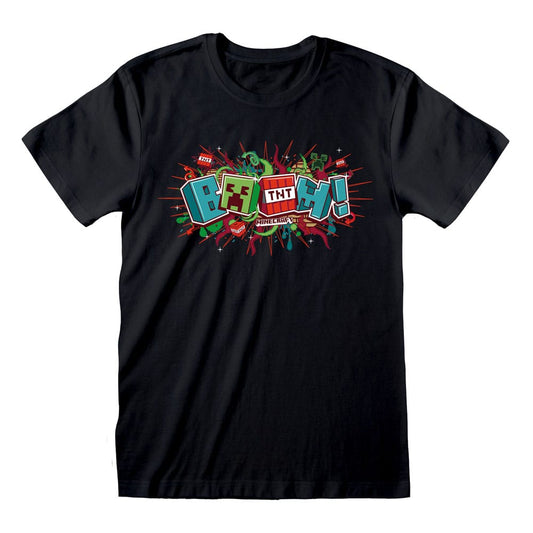 Minecraft T-Shirt Boom Size S 5056688522797