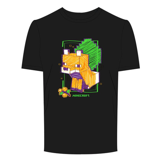 Minecraft T-Shirt Fox Size S 5056811538732