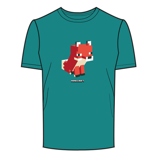 Minecraft T-Shirt Simple Fox Size S 5056811538831