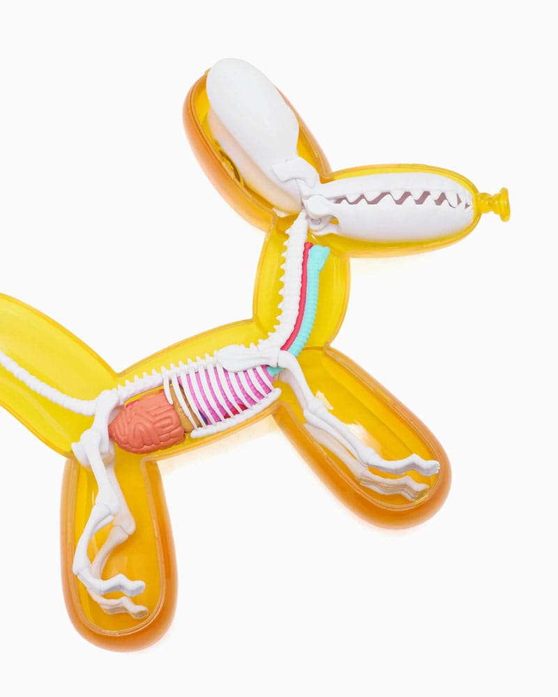 Funny Anatomy Honey Edition Balloon Dog Statue 0658215278785