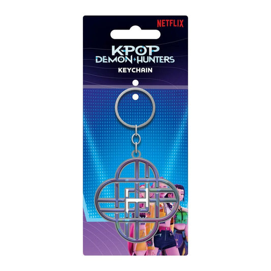 KPop Demon Hunters Metal Keychain Huntrix 5063457074630