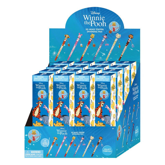 Winnie-the-Pooh 3D Head Topper Spinning Pen 0077764223709