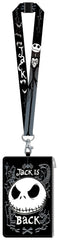 The Nightmare Before Christmas Lanyard with Pouch Passport Holder 0077764226625