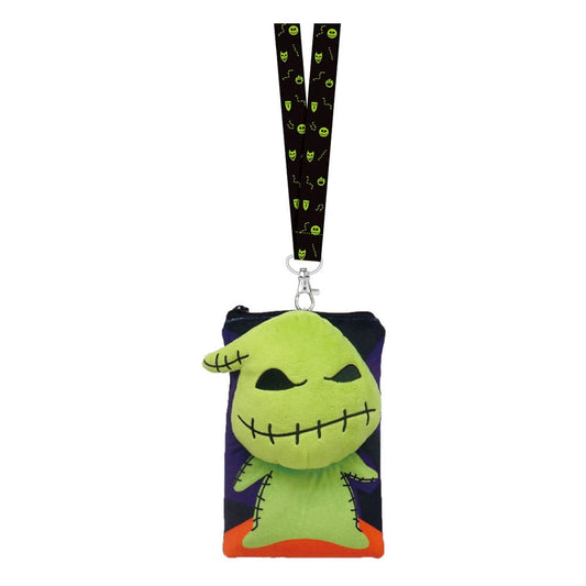 The Nightmare Before Christmas Lanyard with Pouch Card Holder Oogie Boogie  0077764227721