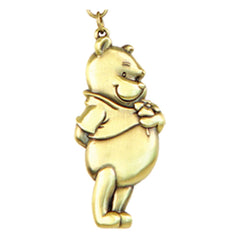 Winnie-the-Pooh Pewter-Keychain Winnie the Pooh 077764242618