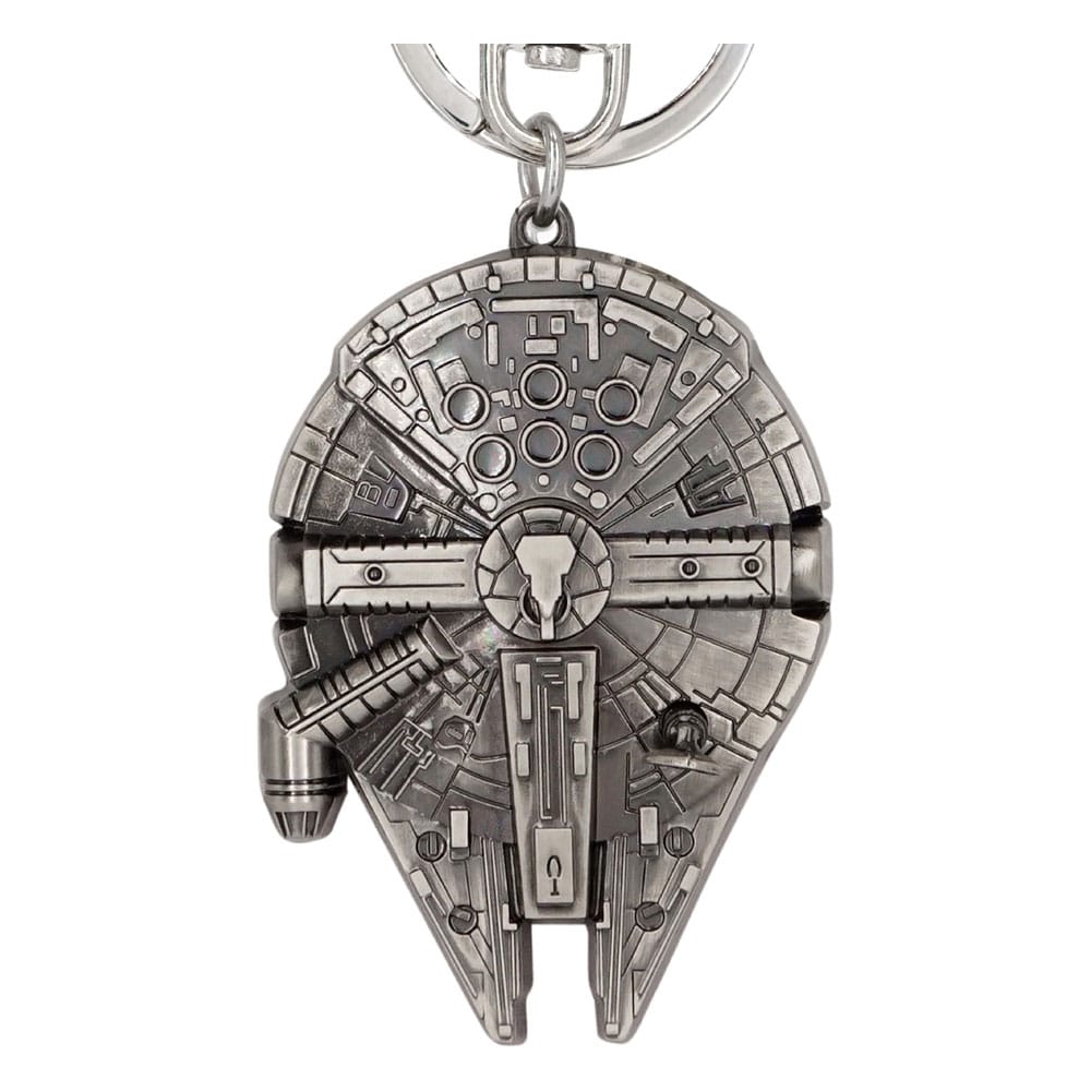 Star Wars Metal Keychain Millennium Falcon 077764281662