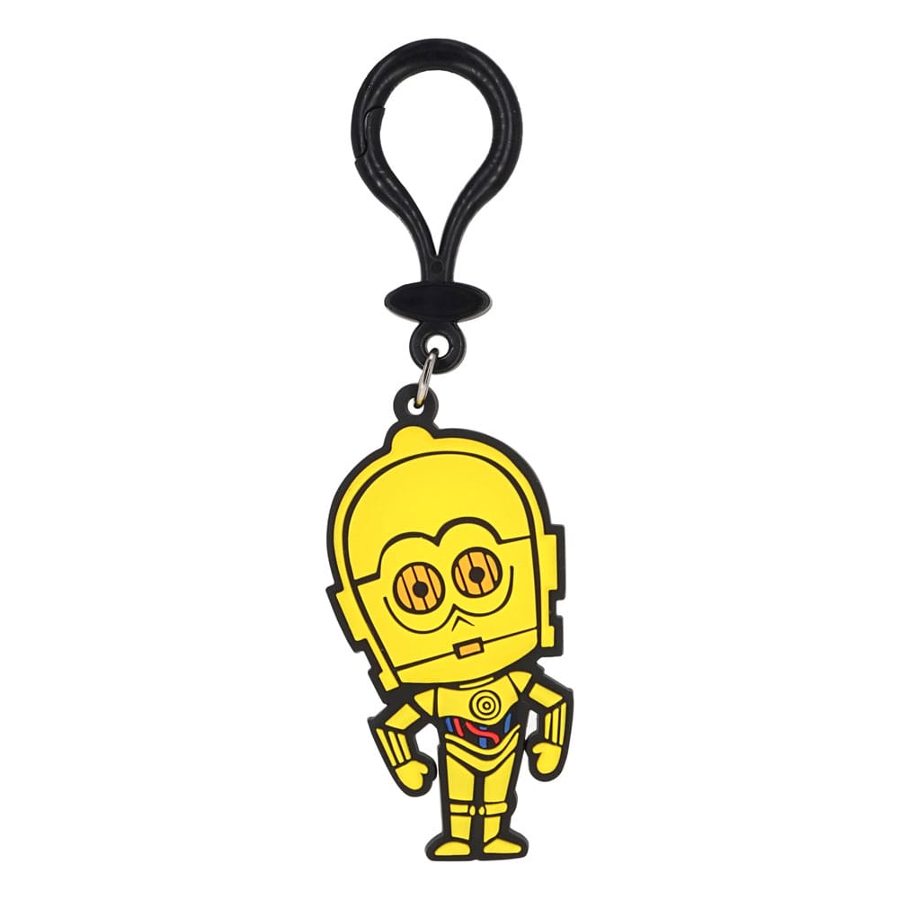 Star Wars Soft Touch PVC Bag Clip C-3PO 0077764281785
