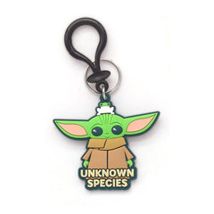 Star Wars Soft Touch PVC Bag Clip Baby Yoda Unknown Species 077764289385