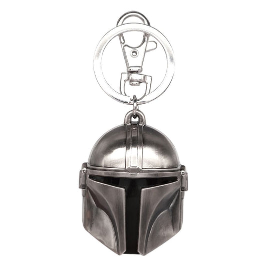 Star Wars Metal Keychain Mandalorian Helmet 0077764289897