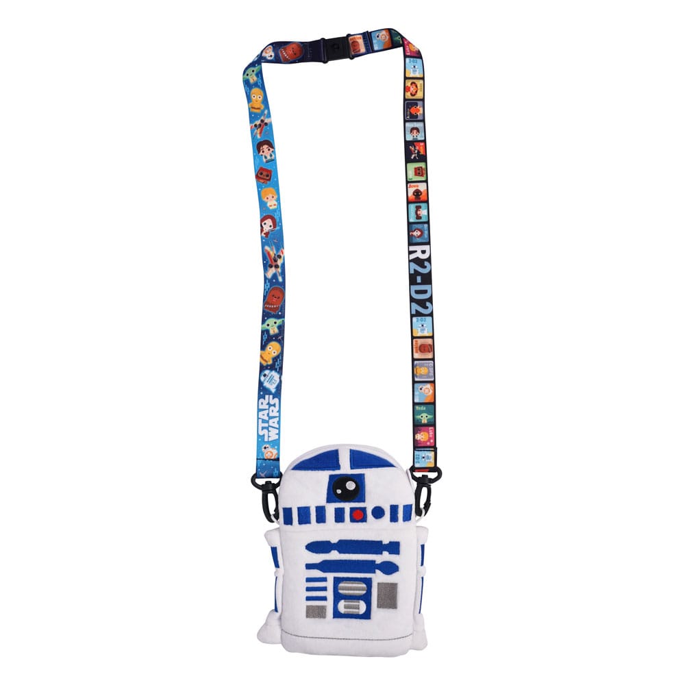 Star Wars Lanyard with Pouch Card Holder R2-D2 Deluxe 077764289996