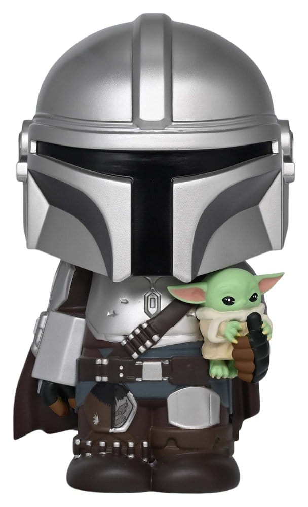 Star Wars Figural Bank Mandalorian and Grogu 0077764291715