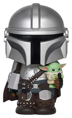 Star Wars Figural Bank Mandalorian and Grogu 0077764291715