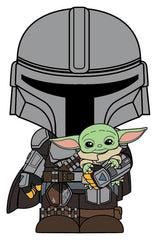 The Mandalorian 3D Foam Magnet The Mandalorian and Grogu 0077764291722