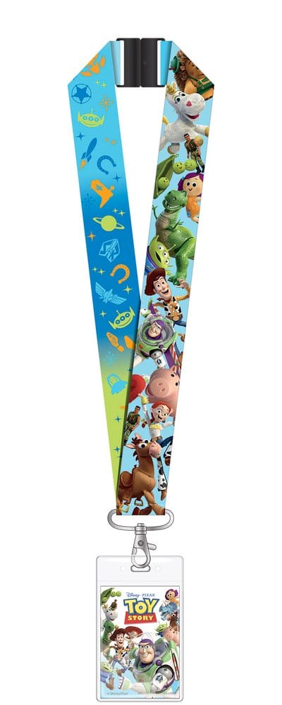 Toy Story Deluxe Lanyard with Card Holder 0077764296994