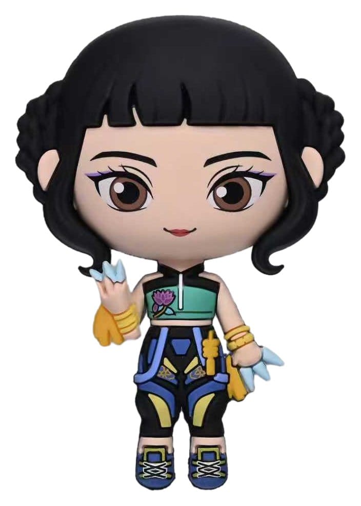 KPop Demon Hunters 3D Foam Magnet Zoey 0077764325588
