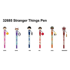 Stranger Things pen 3D Head Topper Spinning Pen 077764326851