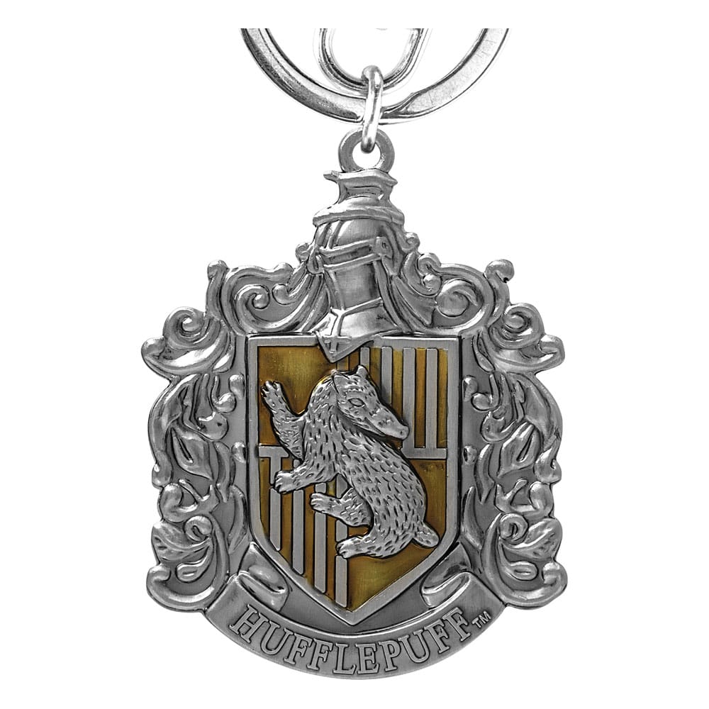 Harry Potter Pewter-Keychain Hufflepuff Crest 077764480072