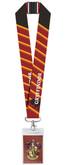 Harry Potter Deluxe Lanyard with Card Holder Gryffindor 0077764484810