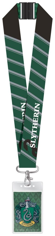 Harry Potter Deluxe Lanyard with Card Holder Slytherin 0077764484841